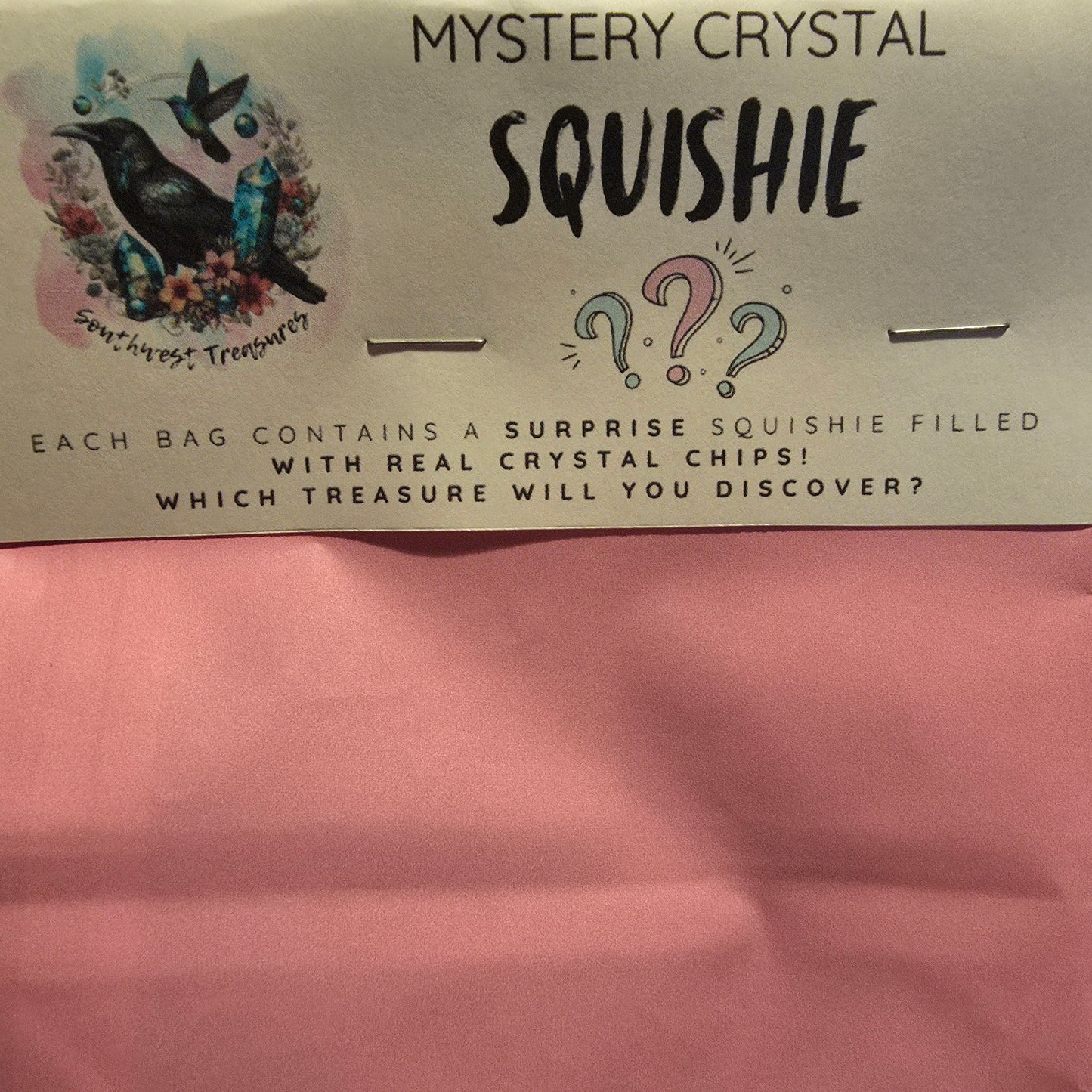 Mystery Crystal Squishies | Real Crystal Chips