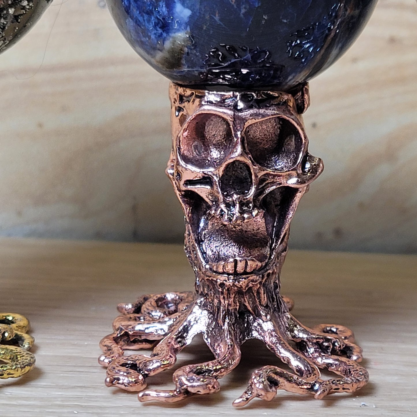 Octopus Skull Sphere Holder