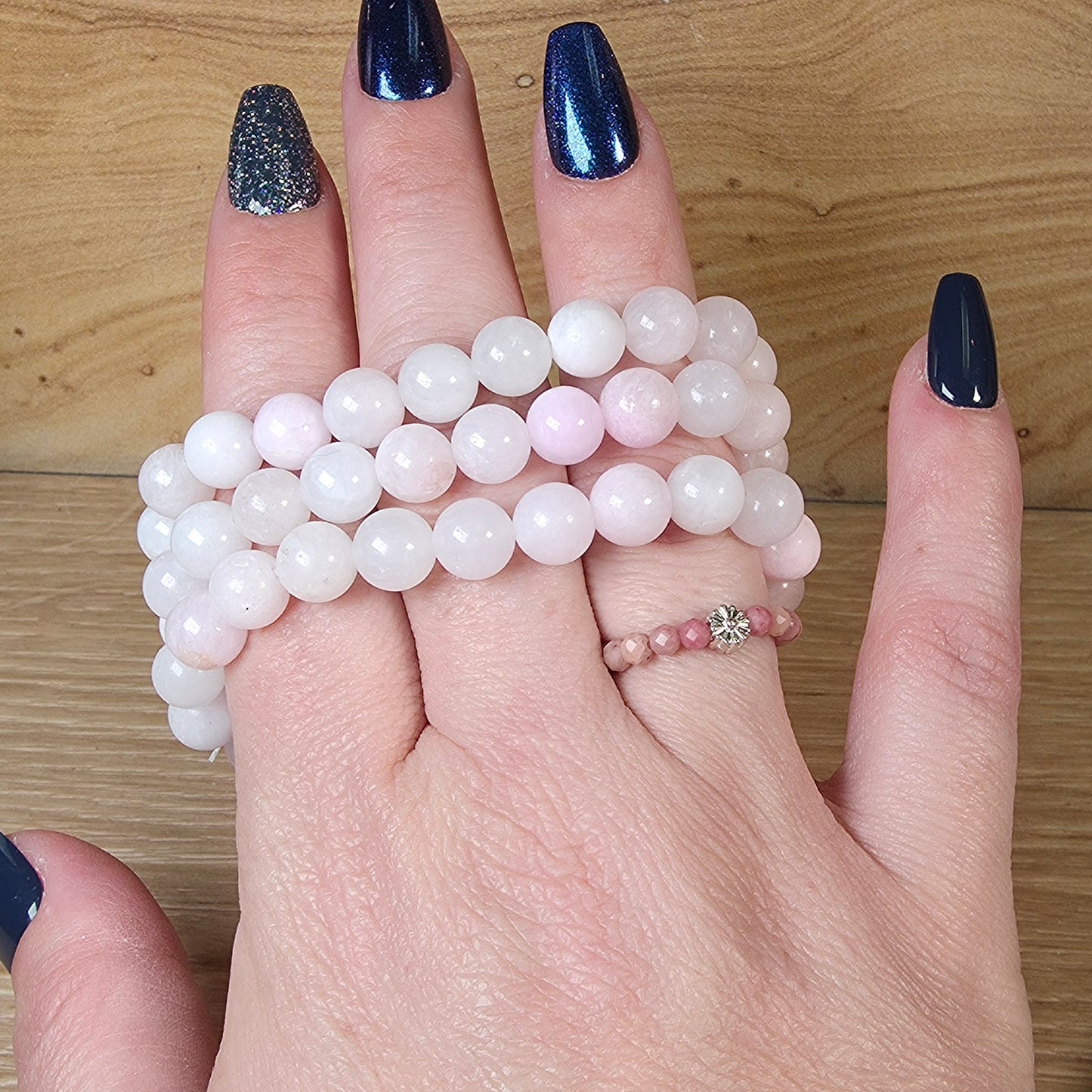 Pink Calcite Bracelet - 8mm