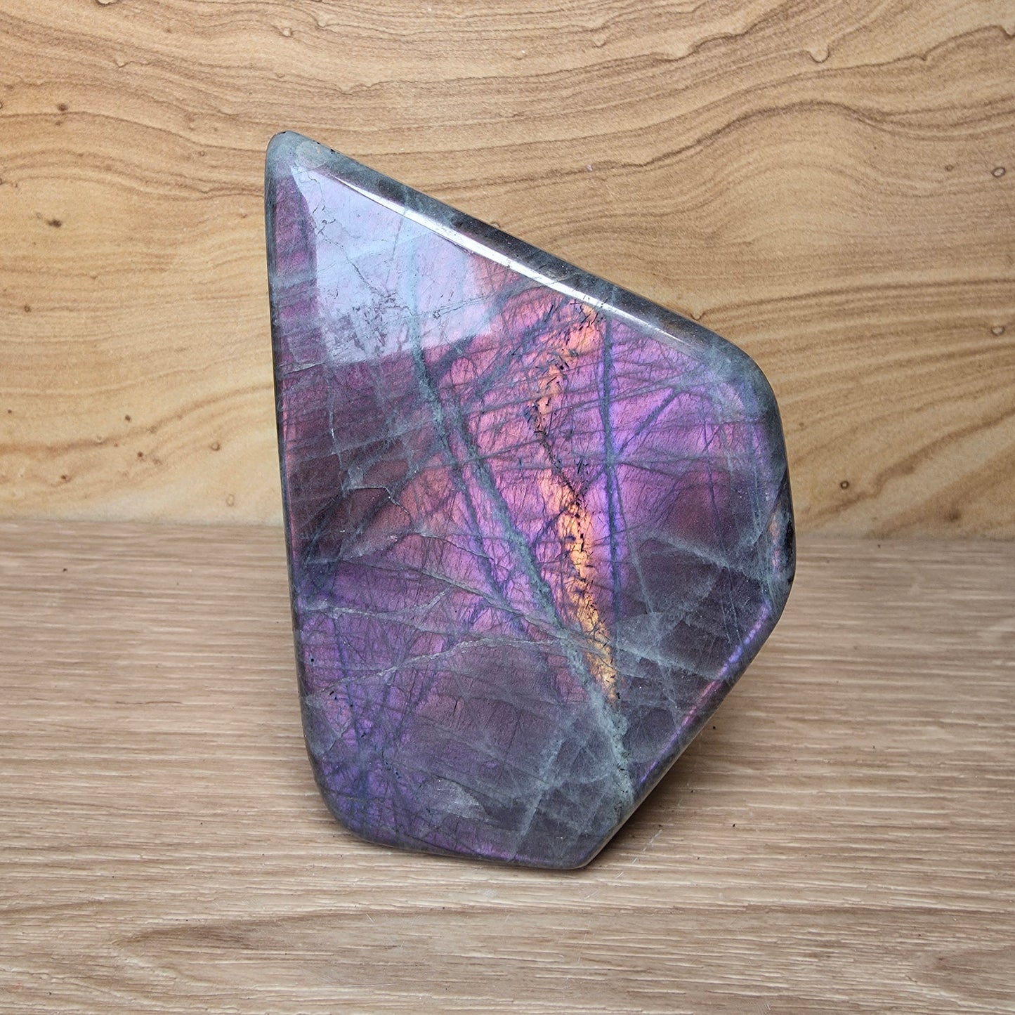 Labradorite Freeform | Purple Sunset Flash