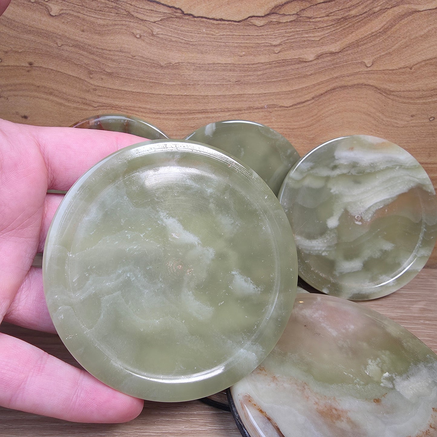 Coaster Sets | Banded Calcite
