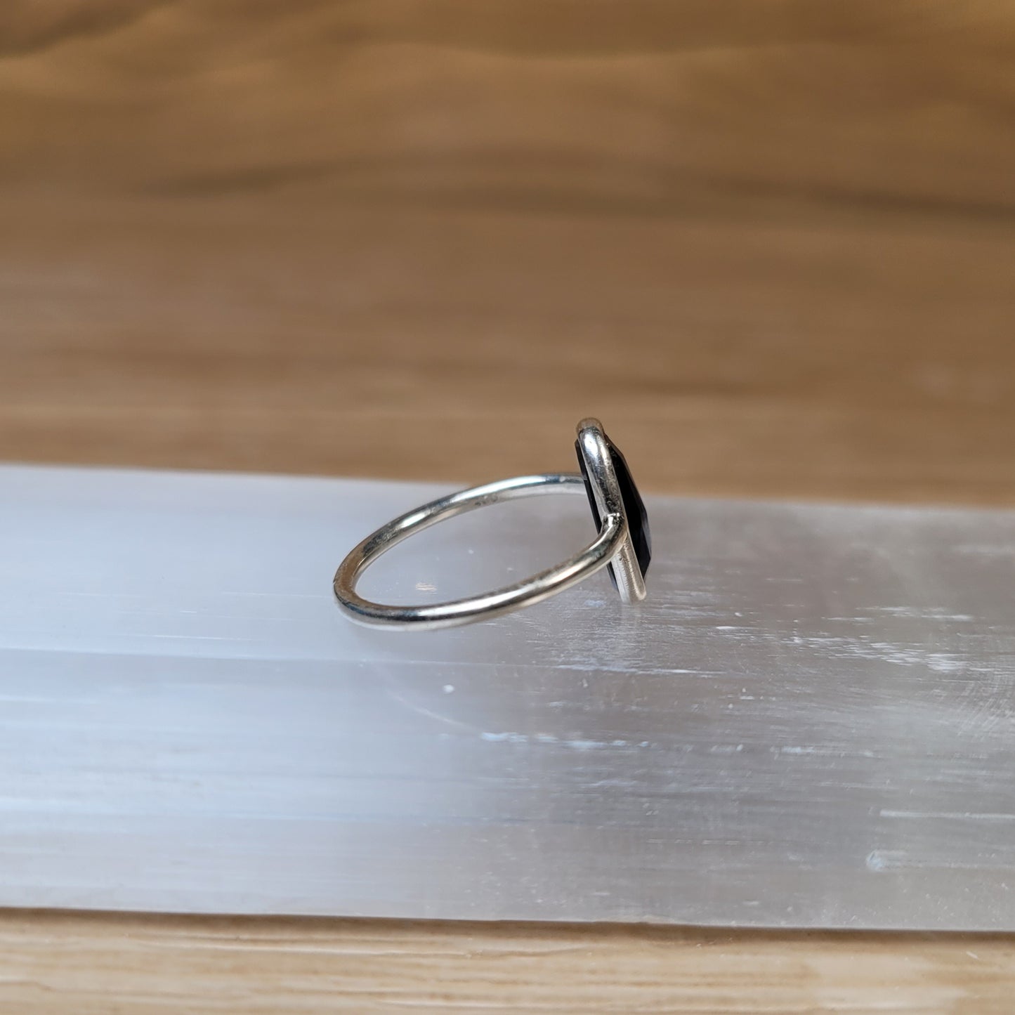 Blue Kyanite Sterling Silver Ring - Size 4.5