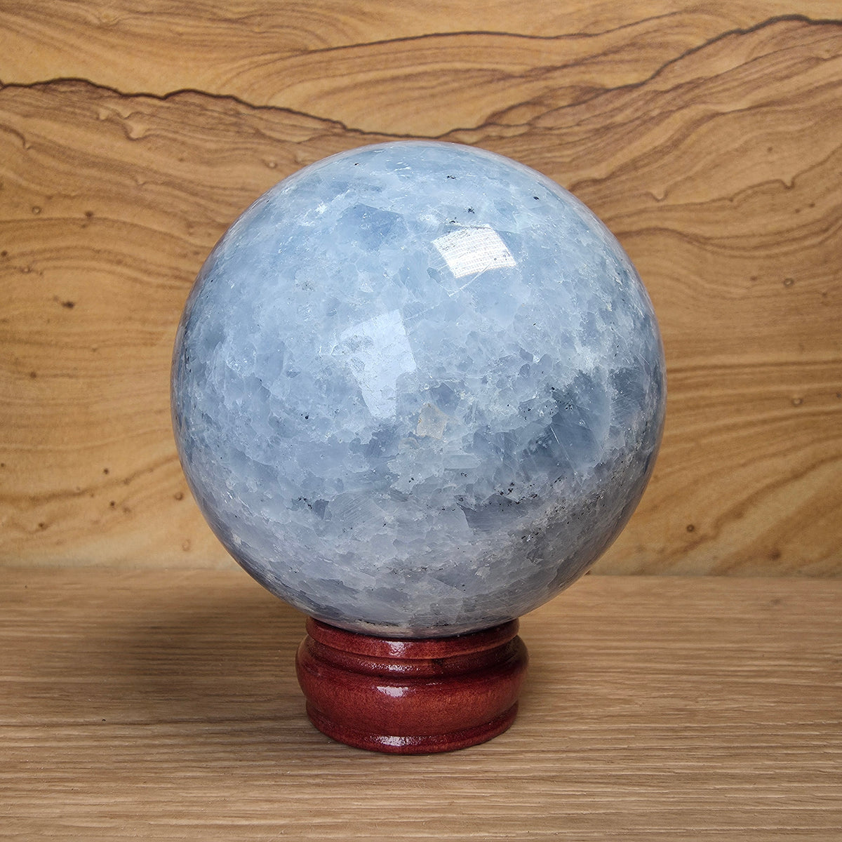 Blue Calcite Sphere