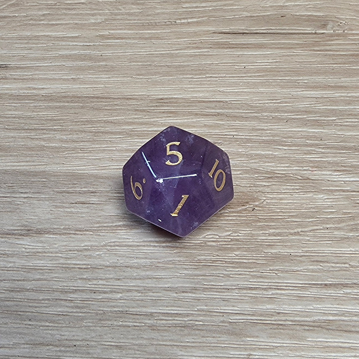 Amethyst Dungeons & Dragons Polyhedral Set