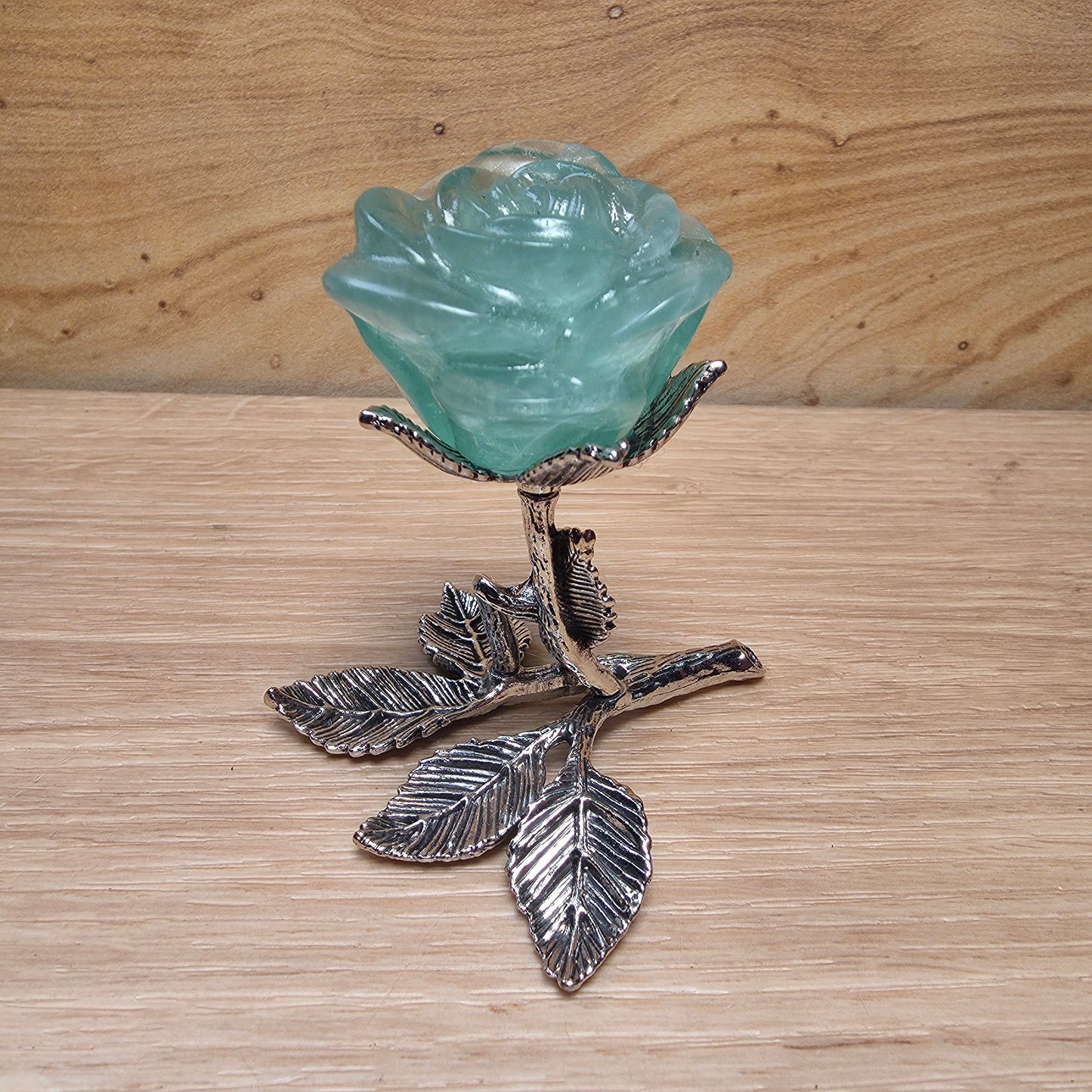 Forever Rose | Natural Crystal Rose Carving