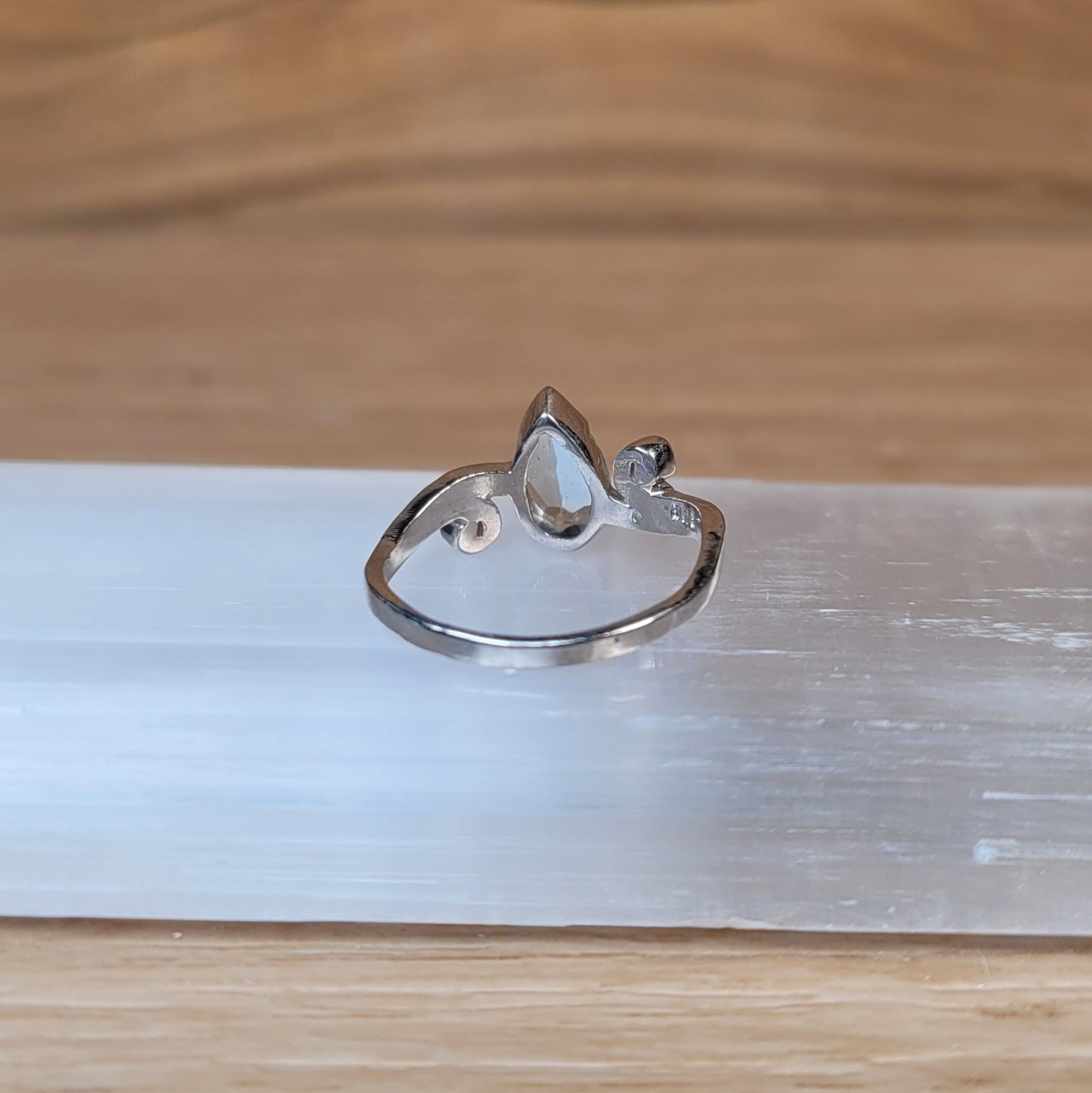 Topaz Sterling Silver Ring - Size 5