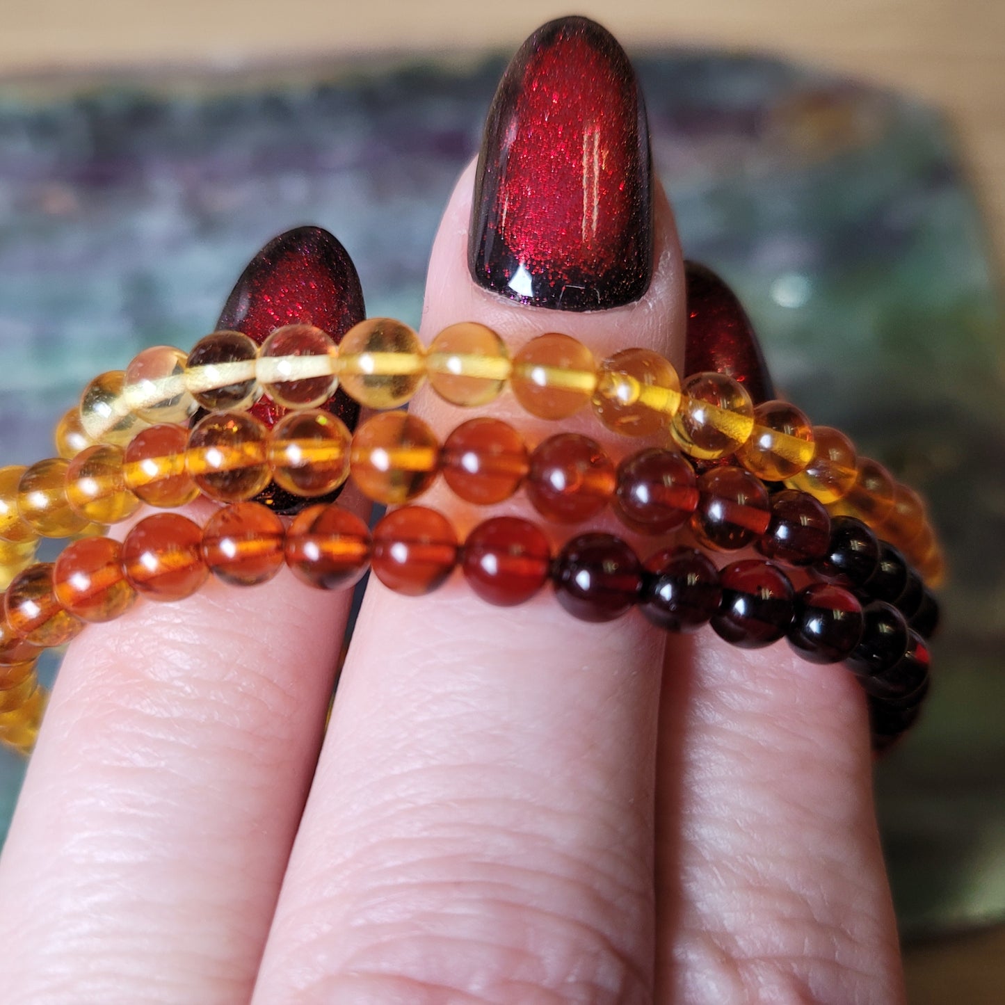 Baltic Amber Bracelet - 4.5mm to 5mm