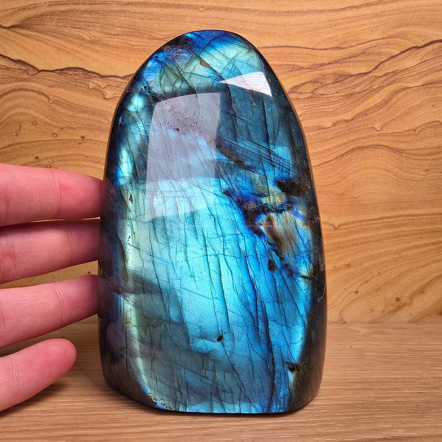 Labradorite Freeform | Electric Blue Flash