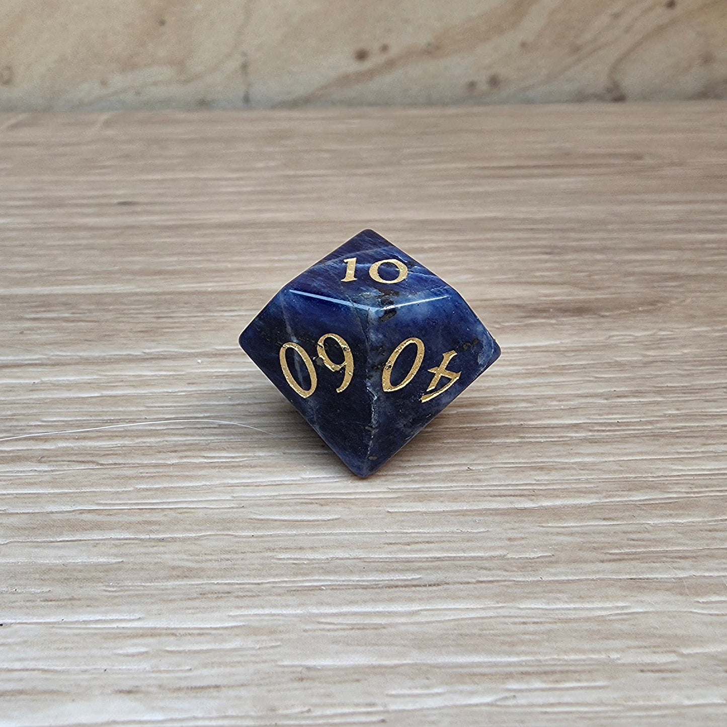 Sodalite Dungeons & Dragons Polyhedral Set