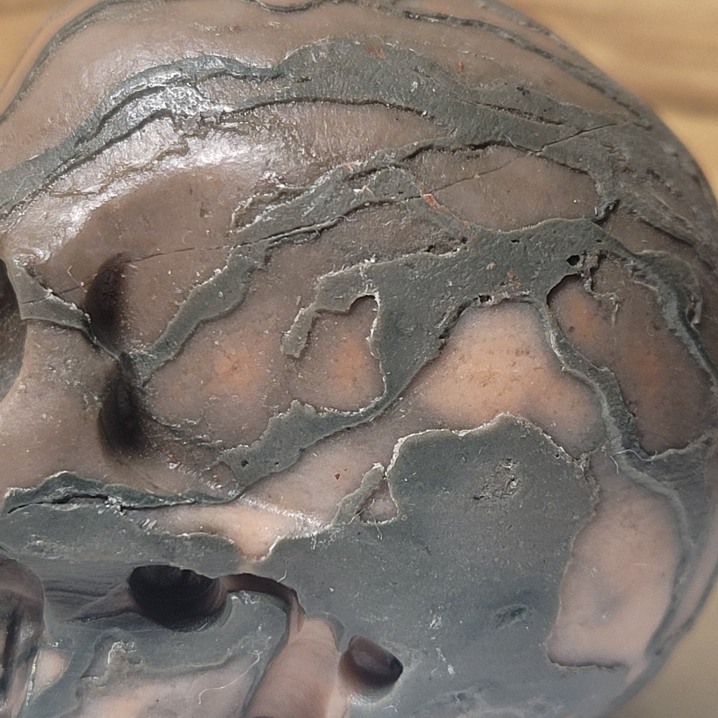 Map Jasper 2" Skull