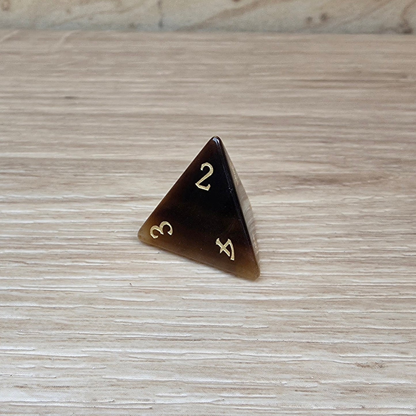 Tiger Eye Dungeons & Dragons Polyhedral Set