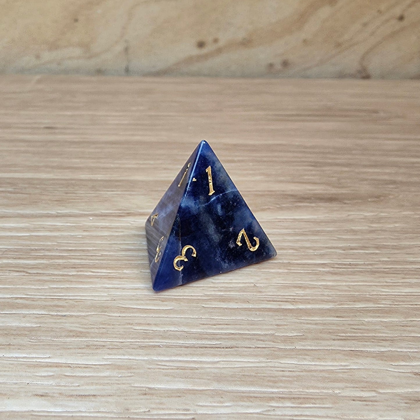 Sodalite Dungeons & Dragons Polyhedral Set