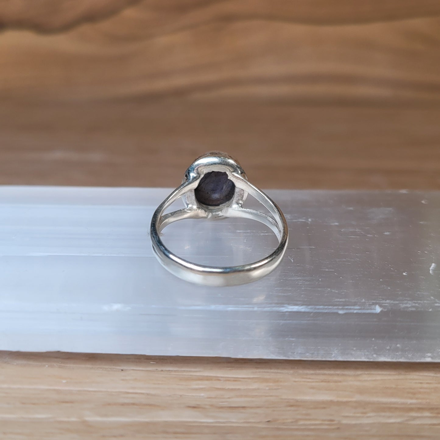 Labradorite Sterling Silver Ring - Size 6