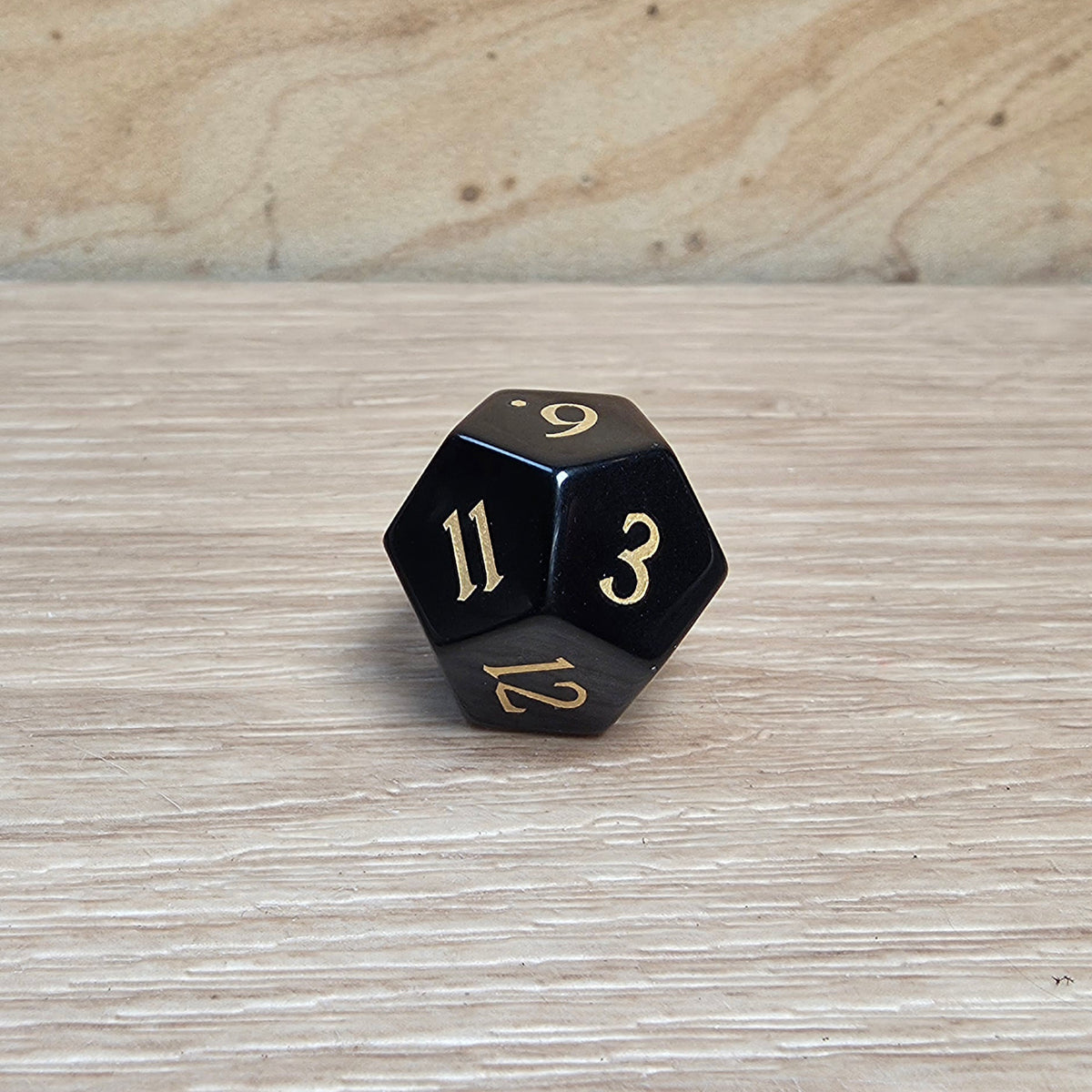 Obsidian Dungeons & Dragons Polyhedral Set