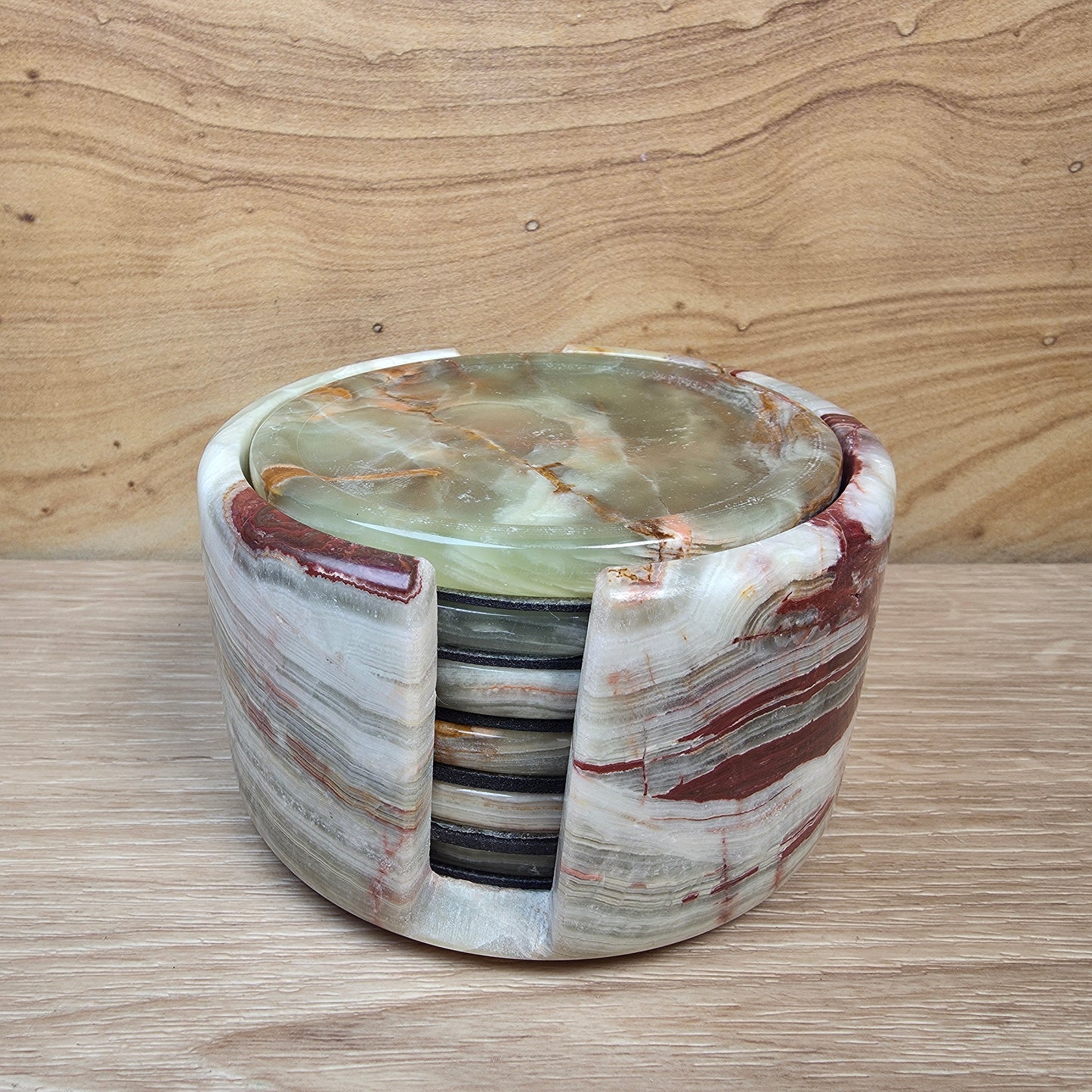 Coaster Sets | Banded Calcite