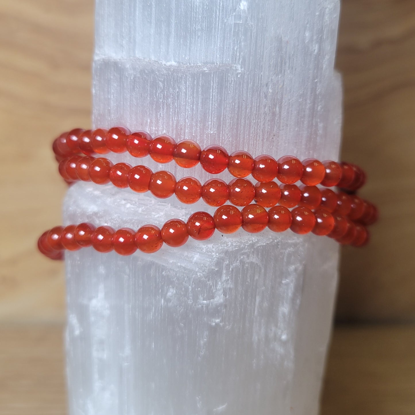 Carnelian Bracelet - 4mm to 5mm
