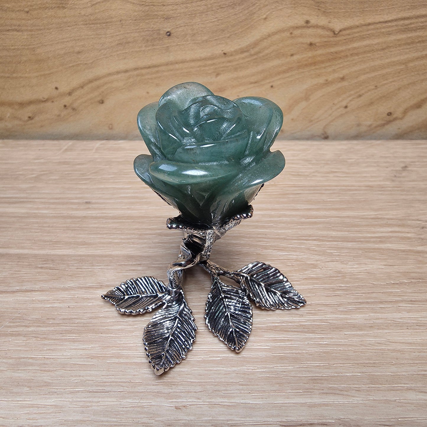 Forever Rose | Natural Crystal Rose Carving