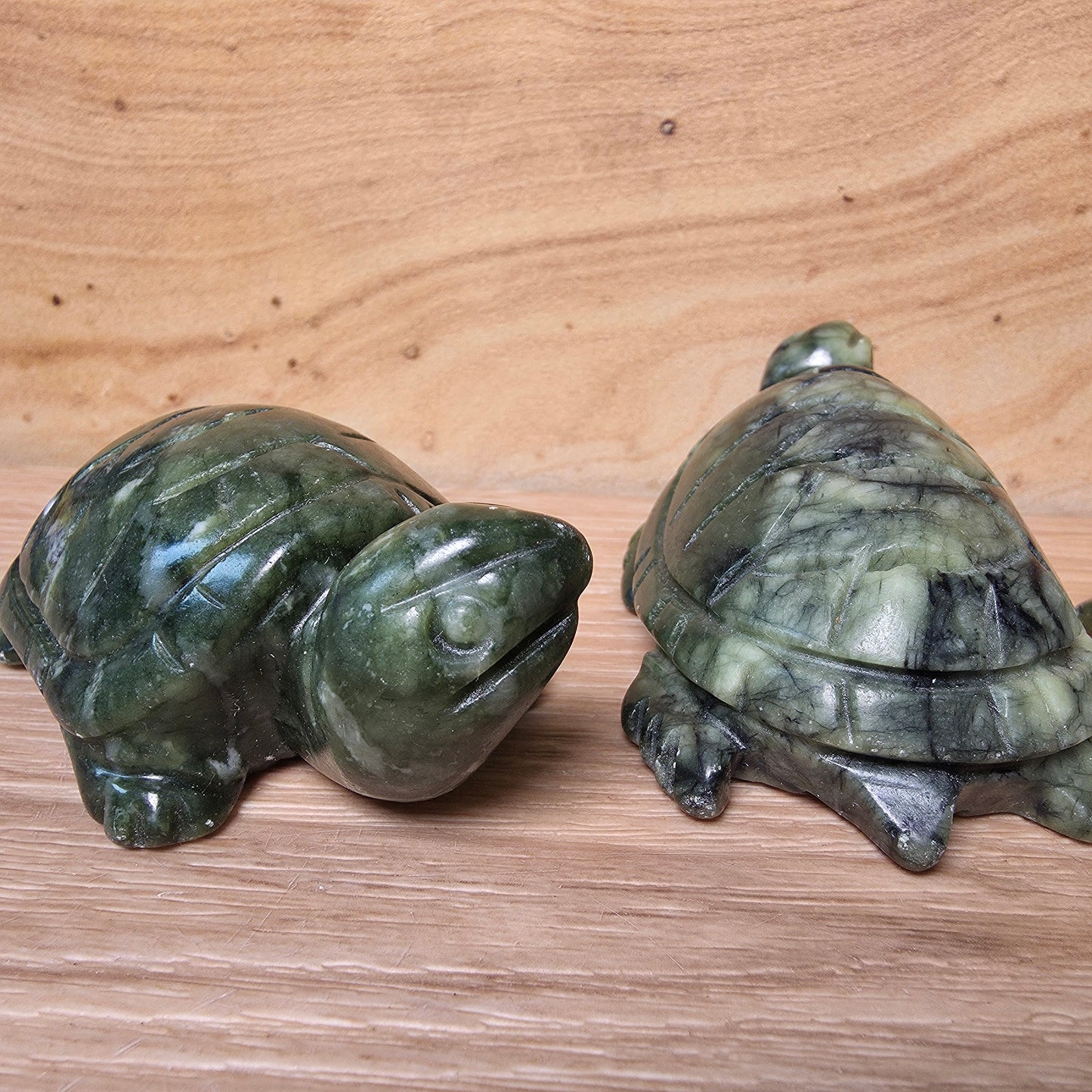 Serpentine Turtle Carving