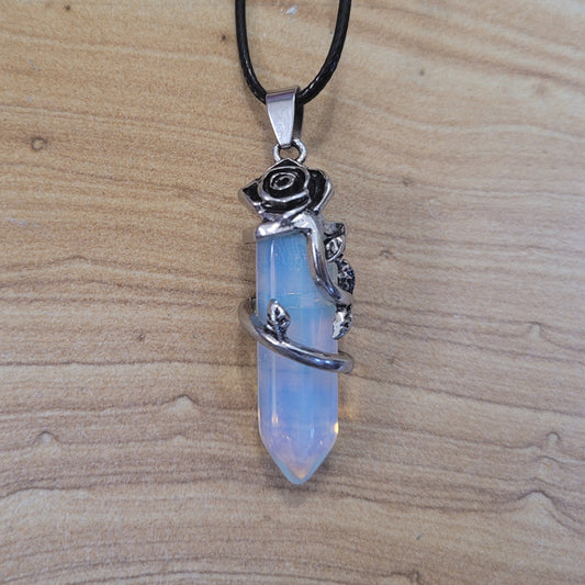 Opalite Rose Necklace