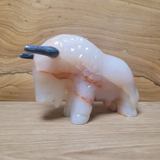 Calcite "Onyx" Buffalo