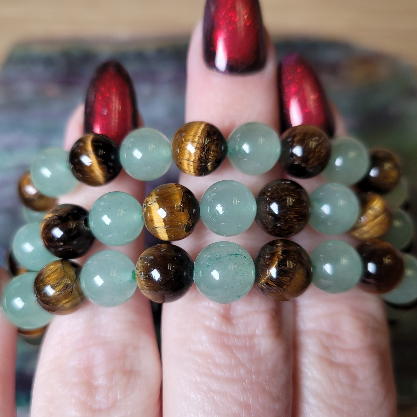 "Abundance Anchor" (SWT Creation) - 8mm Bracelet