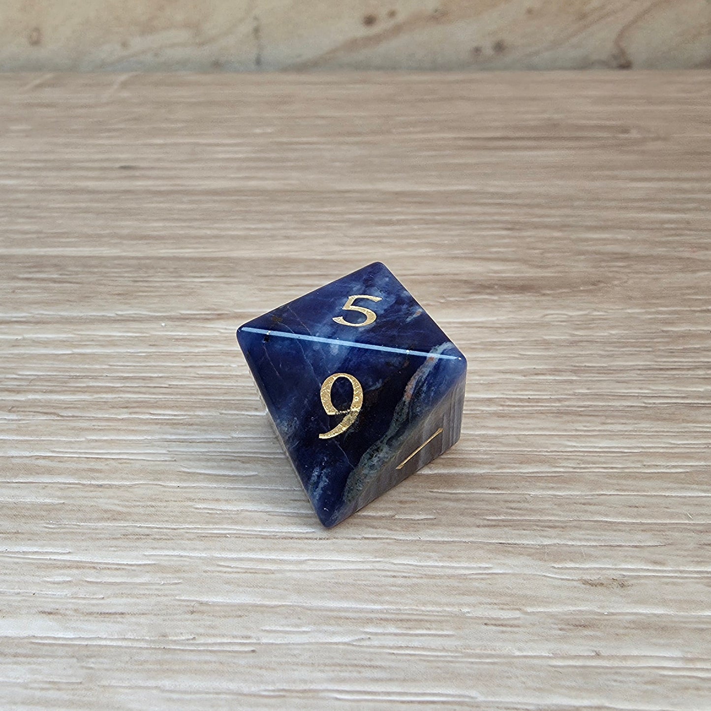 Sodalite Dungeons & Dragons Polyhedral Set