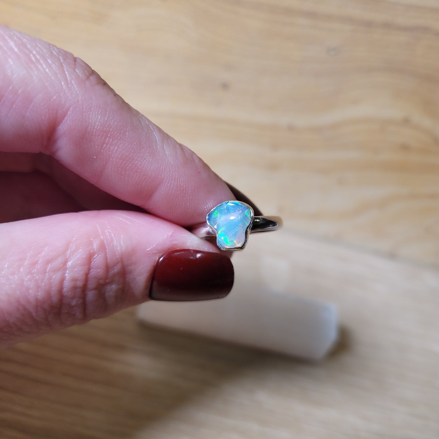 Ethiopian Opal - Size 6 Ring