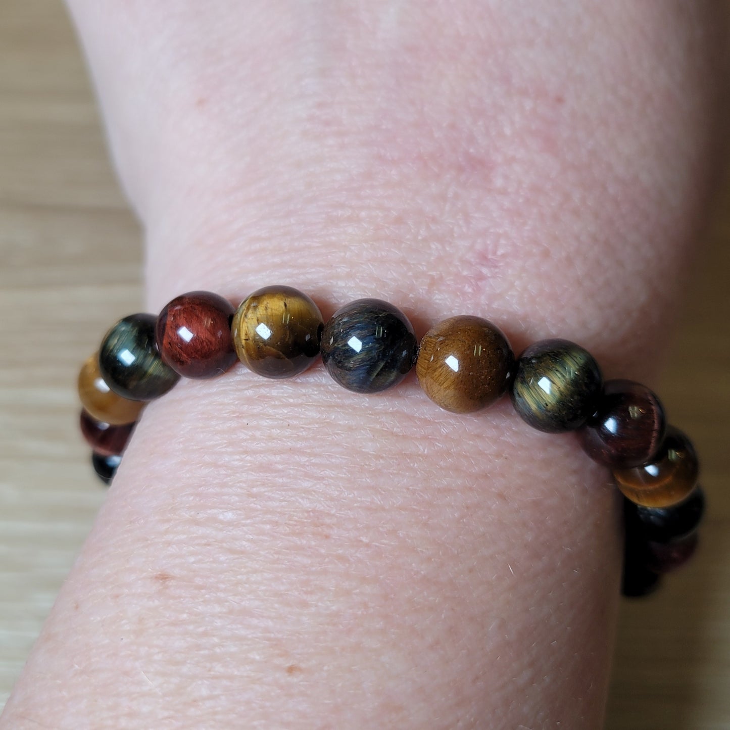 Tiger Eye (mixed) Bracelet - 8mm to 8.5mm