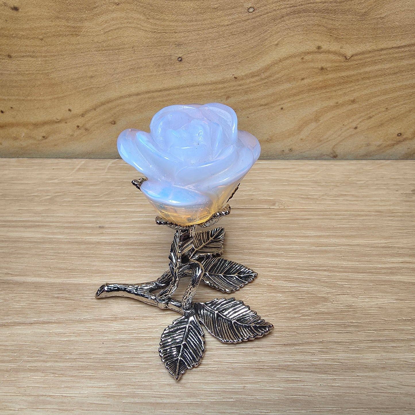 Forever Rose | Natural Crystal Rose Carving