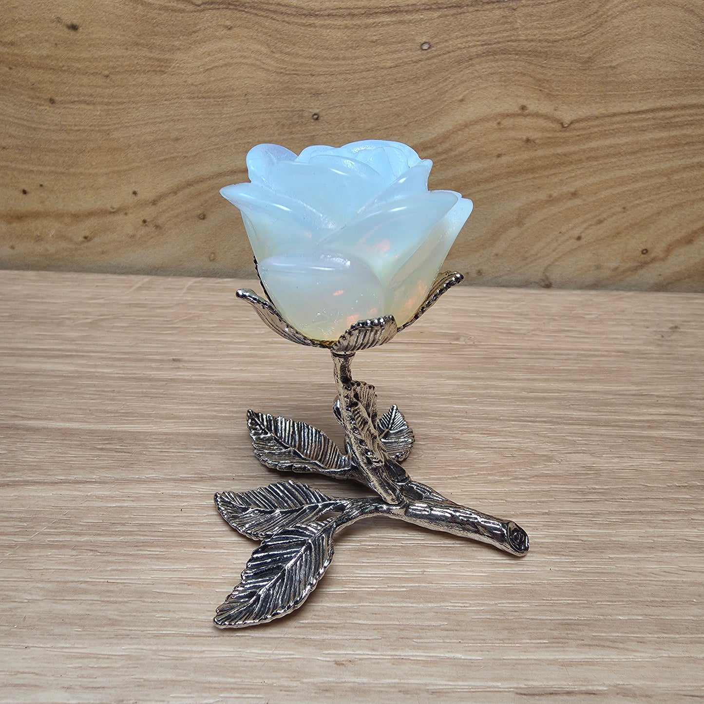 Forever Rose | Natural Crystal Rose Carving