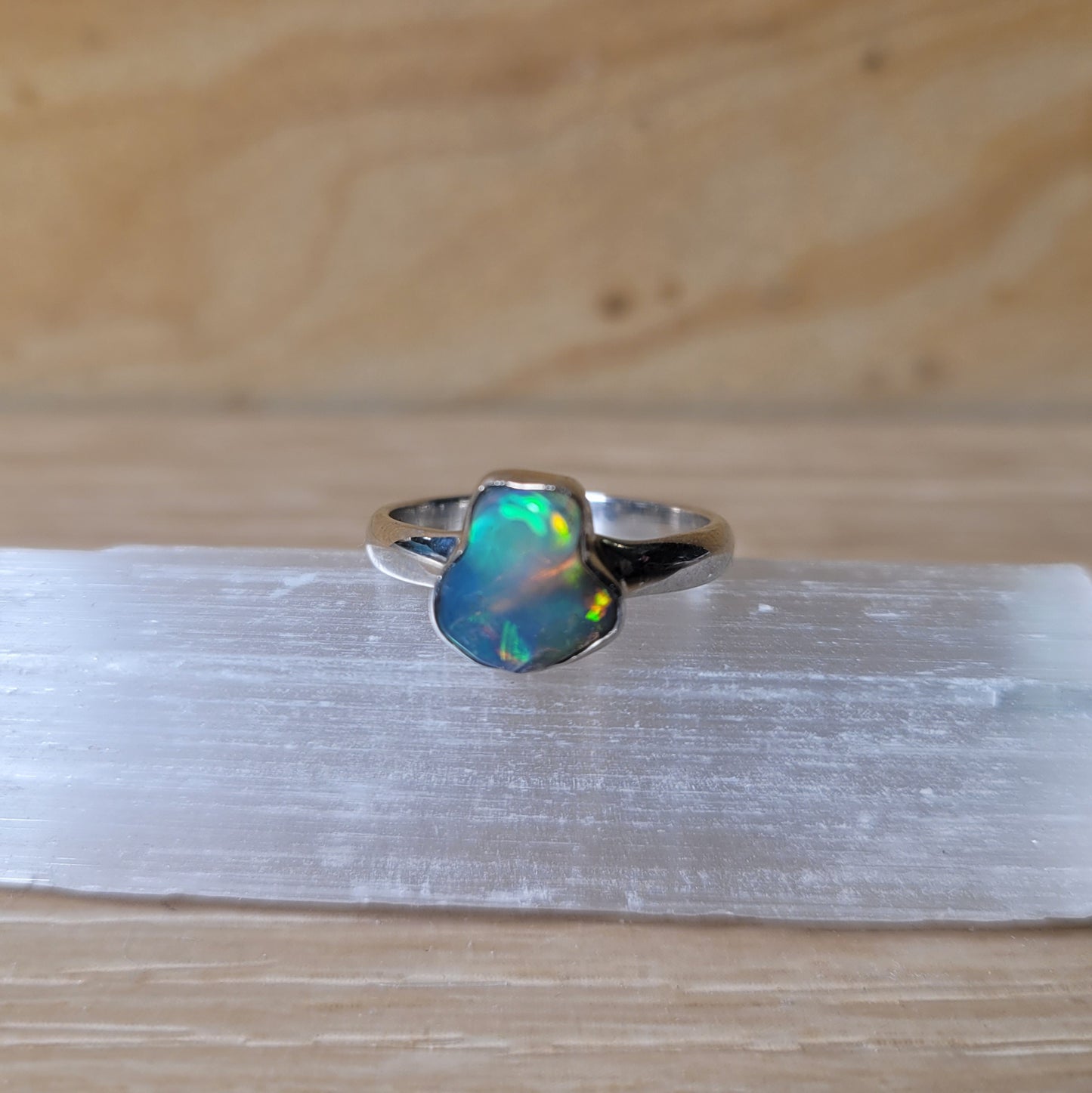 Ethiopian Opal - Size 6 Ring