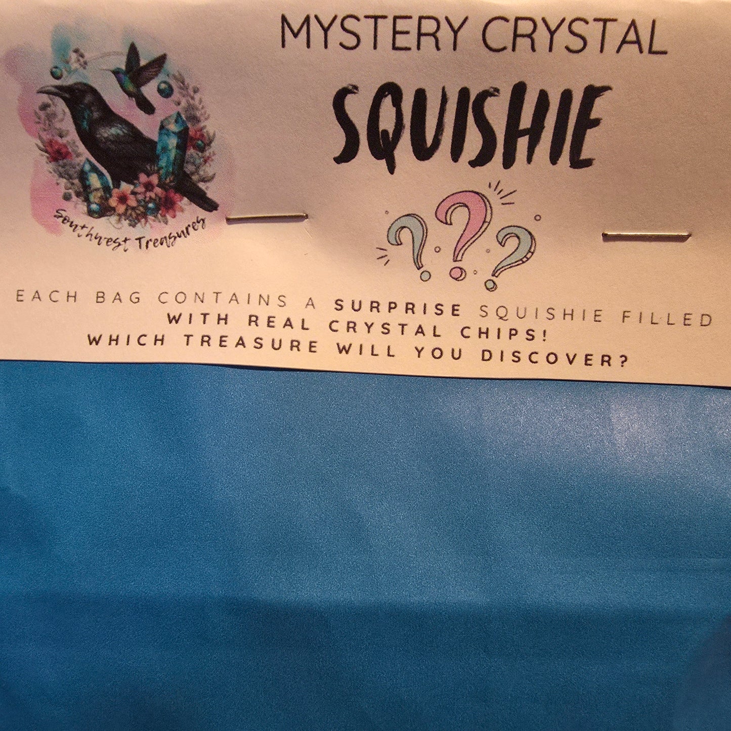 Mystery Crystal Squishies | Real Crystal Chips