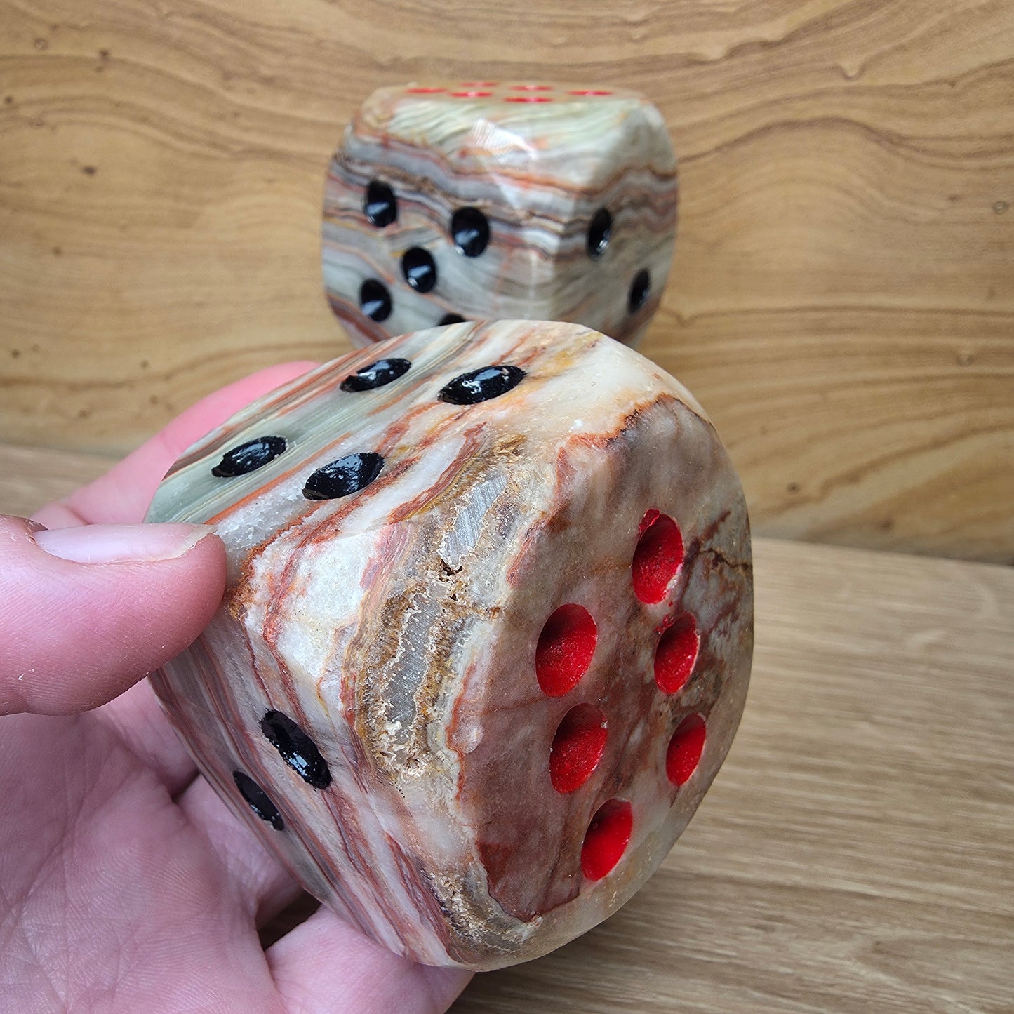 Jumbo Dice | Banded Calcite