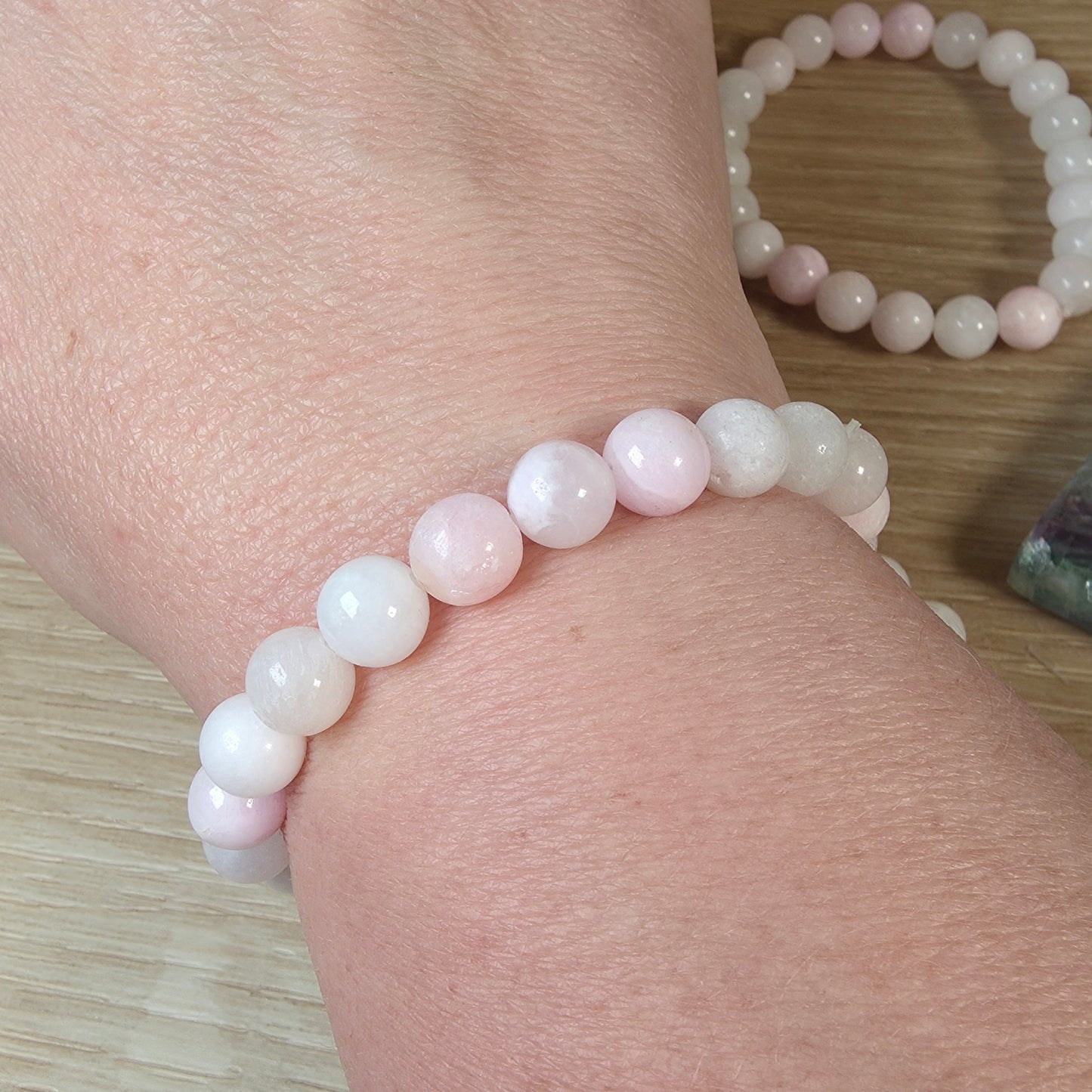 Pink Calcite Bracelet - 8mm