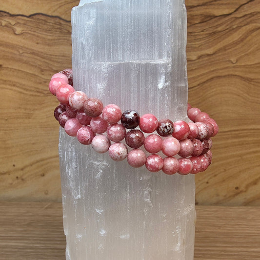 Thulite Bracelet - 6mm to 6.5mm
