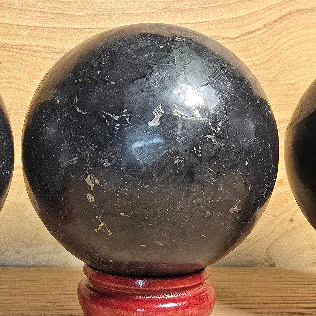 Shungite Skull Sphere