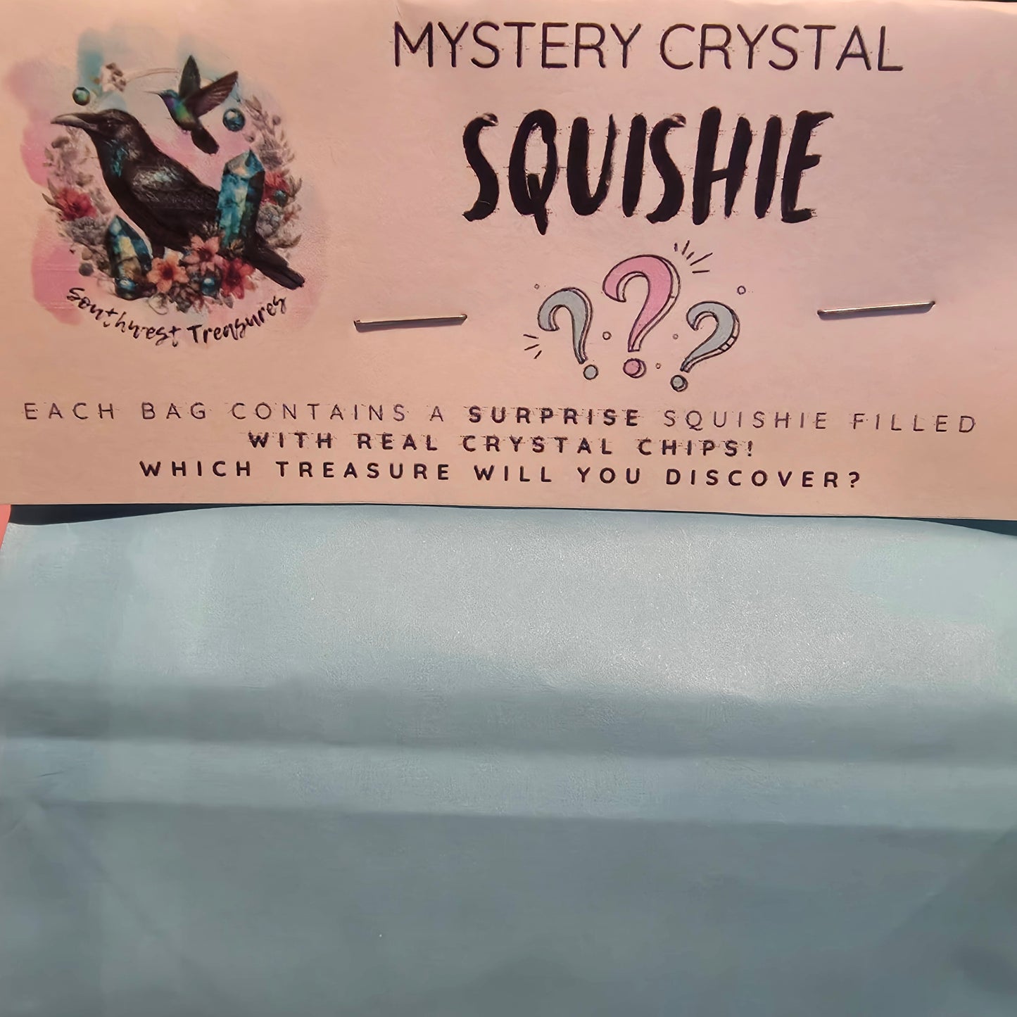 Mystery Crystal Squishies | Real Crystal Chips