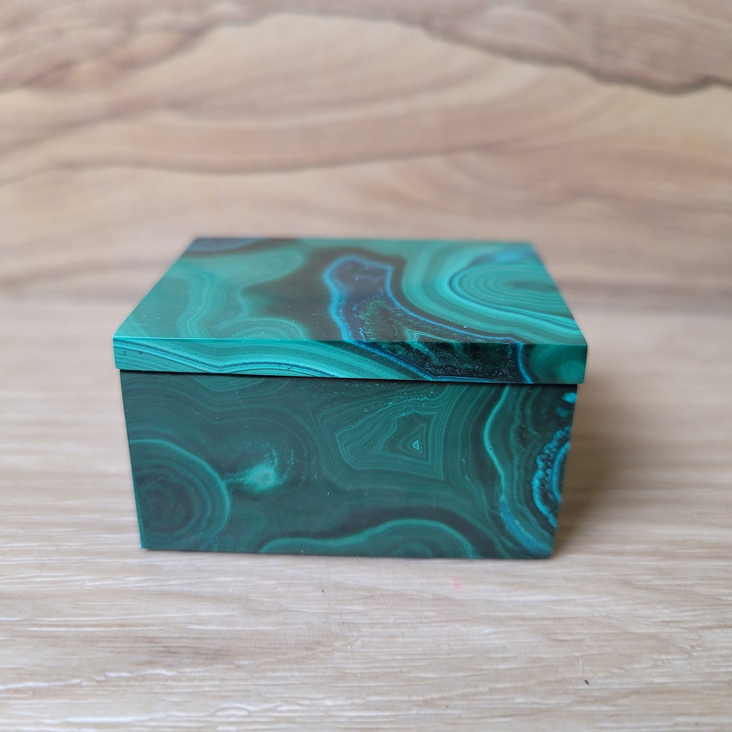 Malachite & Chrysocolla Box