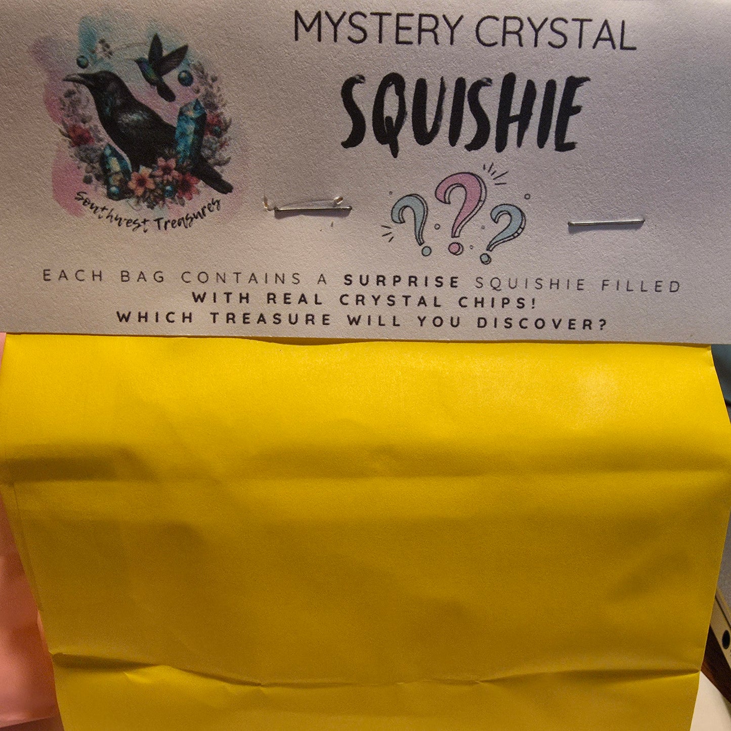 Mystery Crystal Squishies | Real Crystal Chips