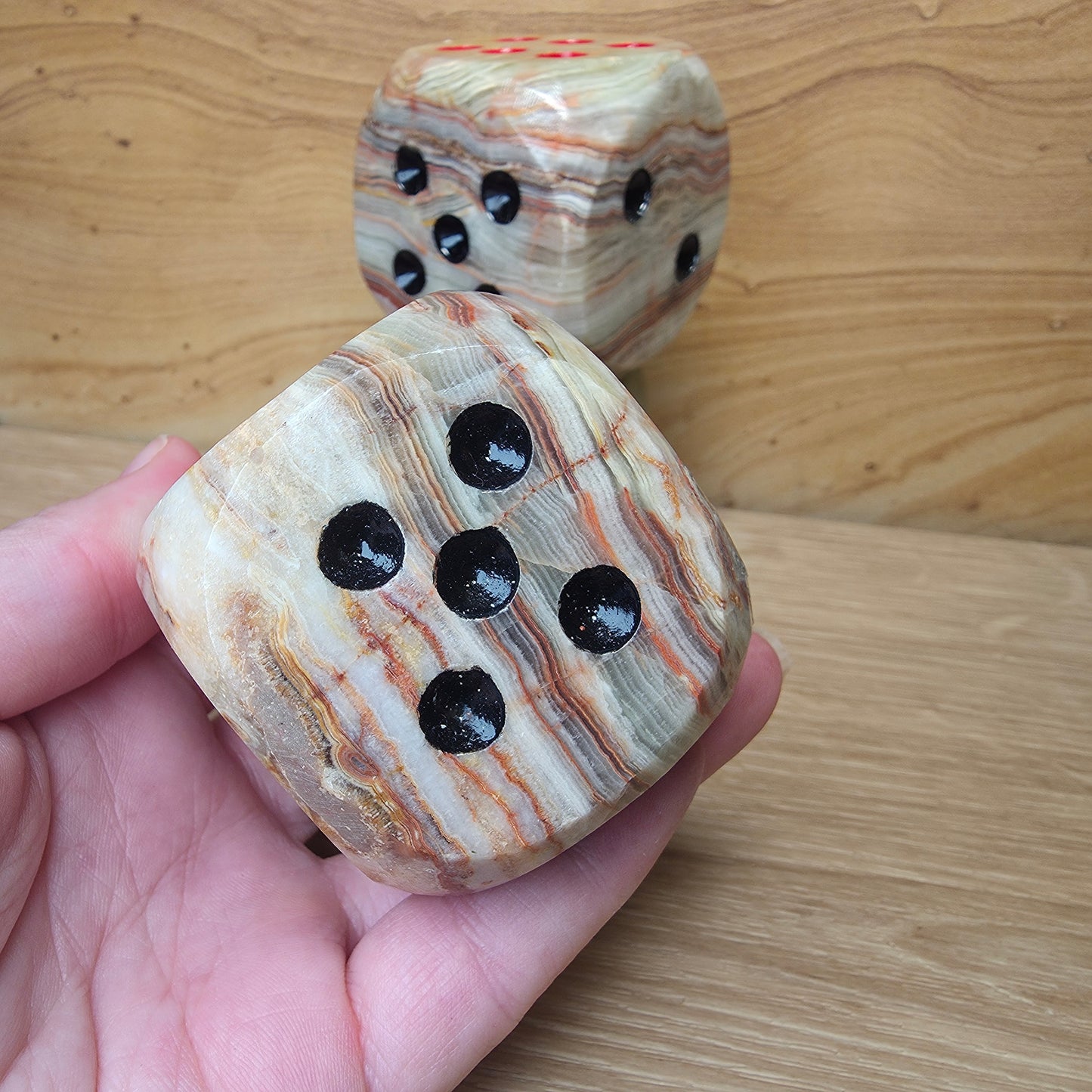 Jumbo Dice | Banded Calcite