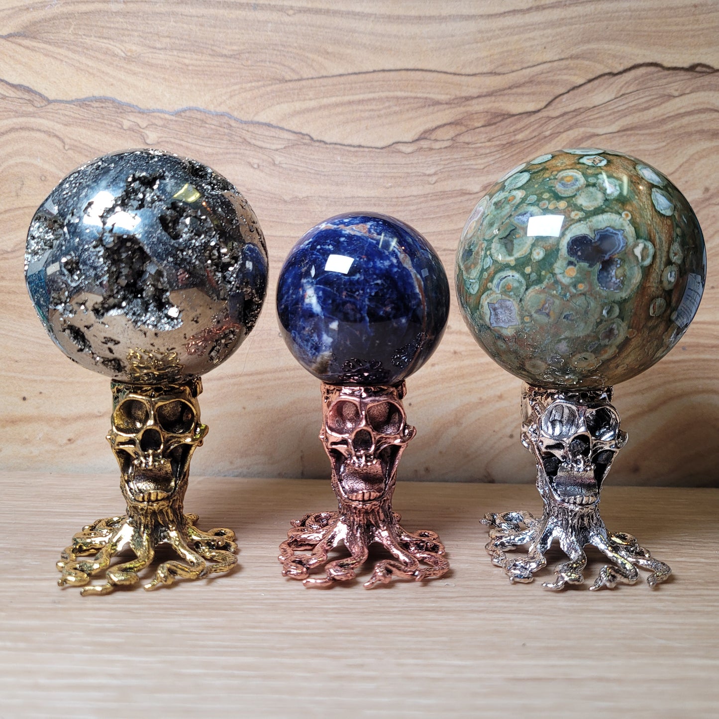 Octopus Skull Sphere Holder