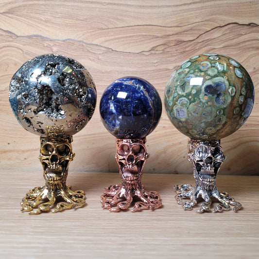 Octopus Skull Sphere Holder