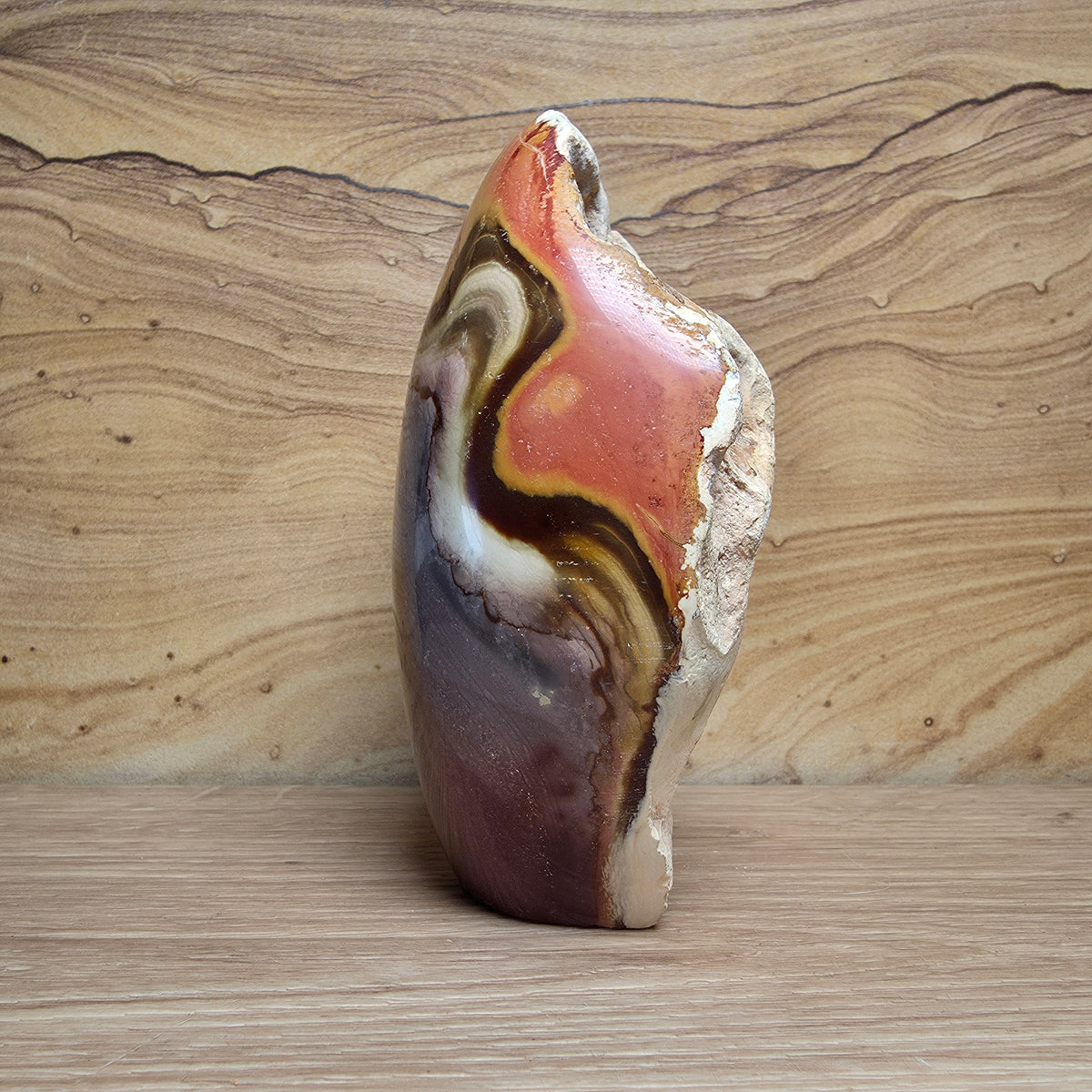 Polychrome Jasper Half Polished Free-form