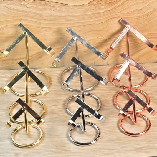 Multi-Purpose Crystal Display Stand for Hearts, Freeforms & More