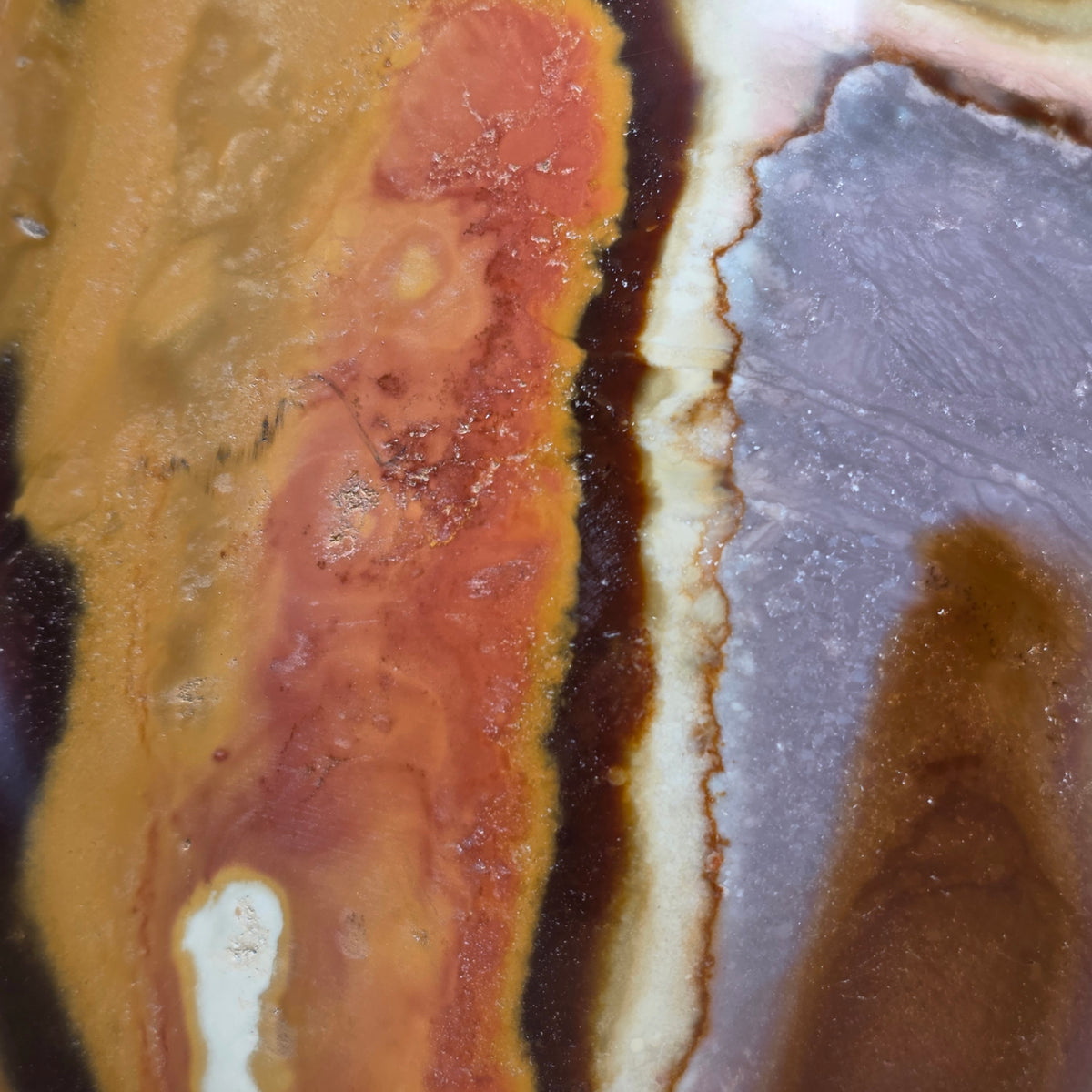 Polychrome Jasper Half Polished Free-form