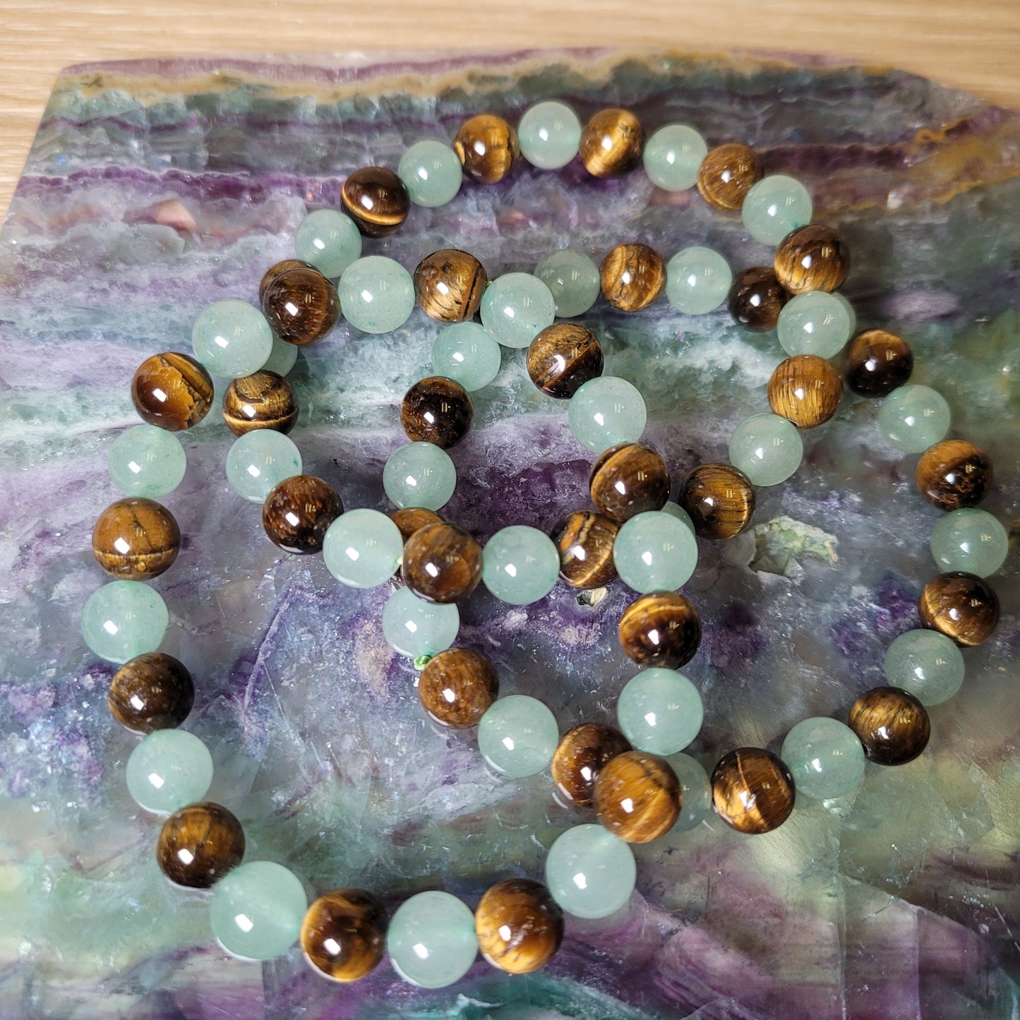 "Abundance Anchor" (SWT Creation) - 8mm Bracelet