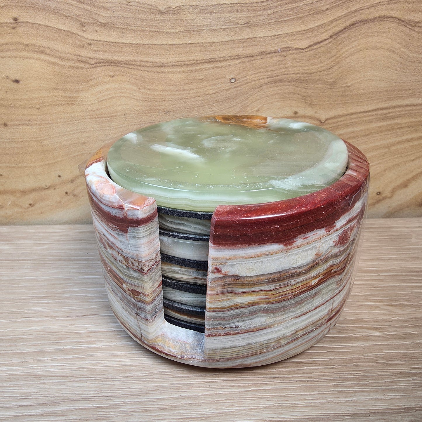 Coaster Sets | Banded Calcite