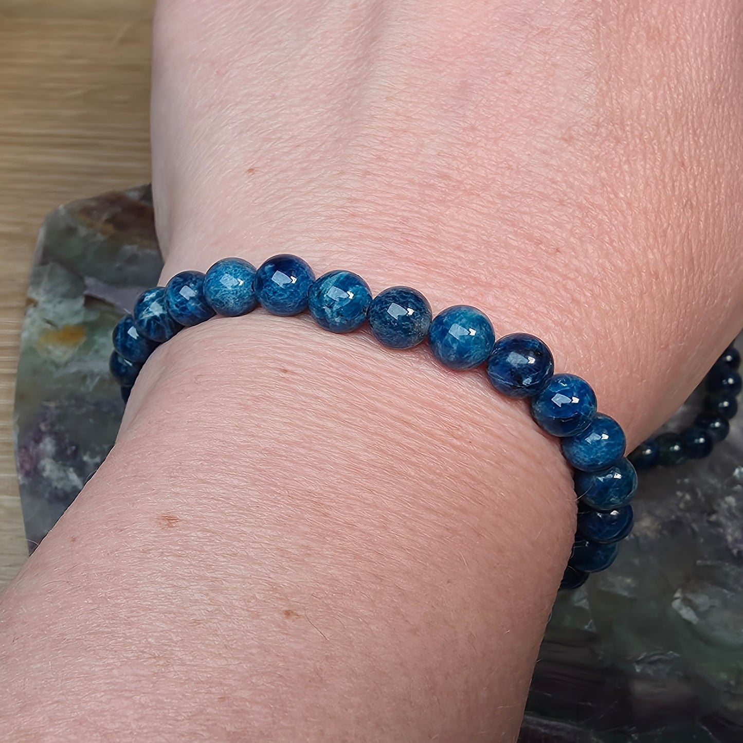 Afghanite Bracelet - 6mm to 7mm
