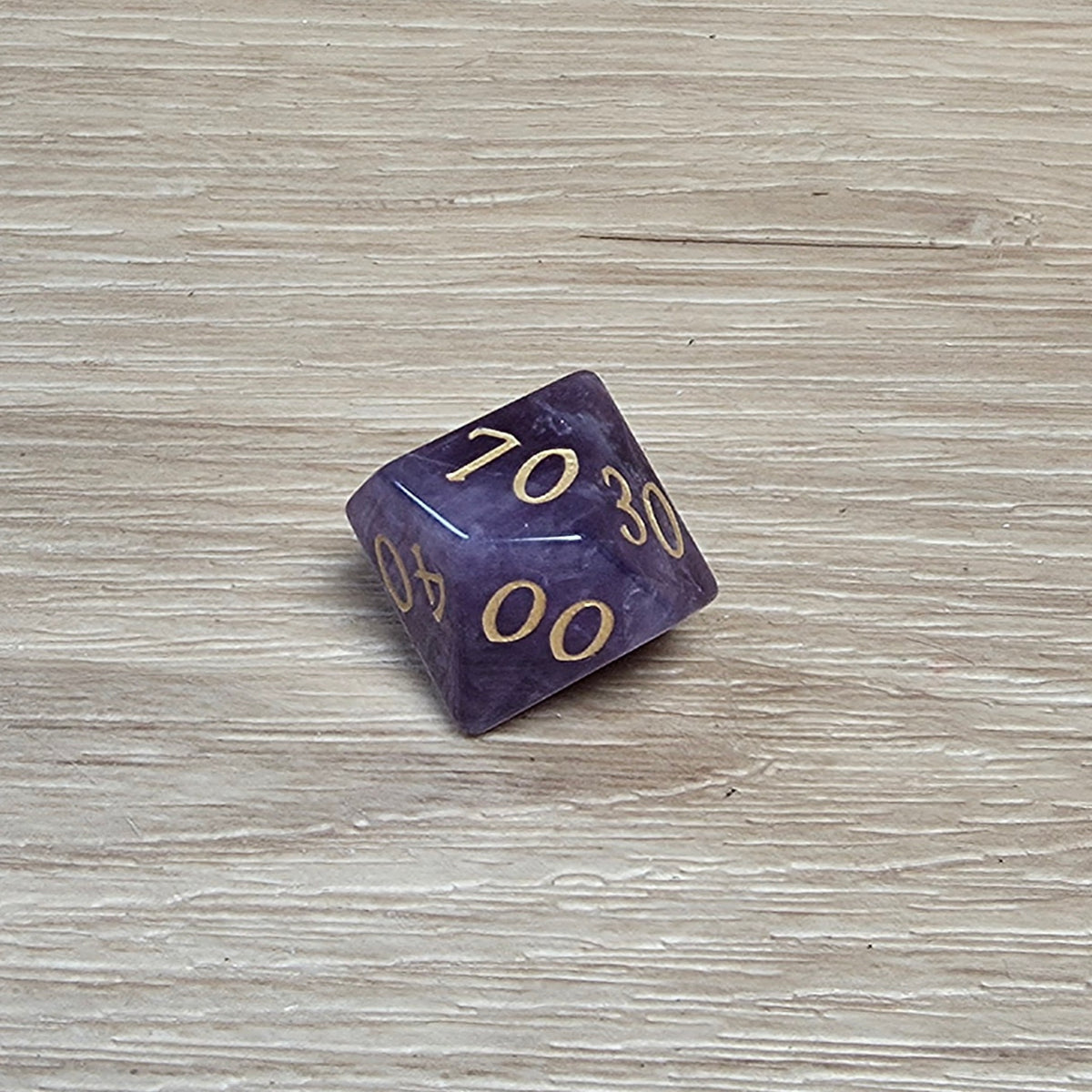 Amethyst Dungeons & Dragons Polyhedral Set