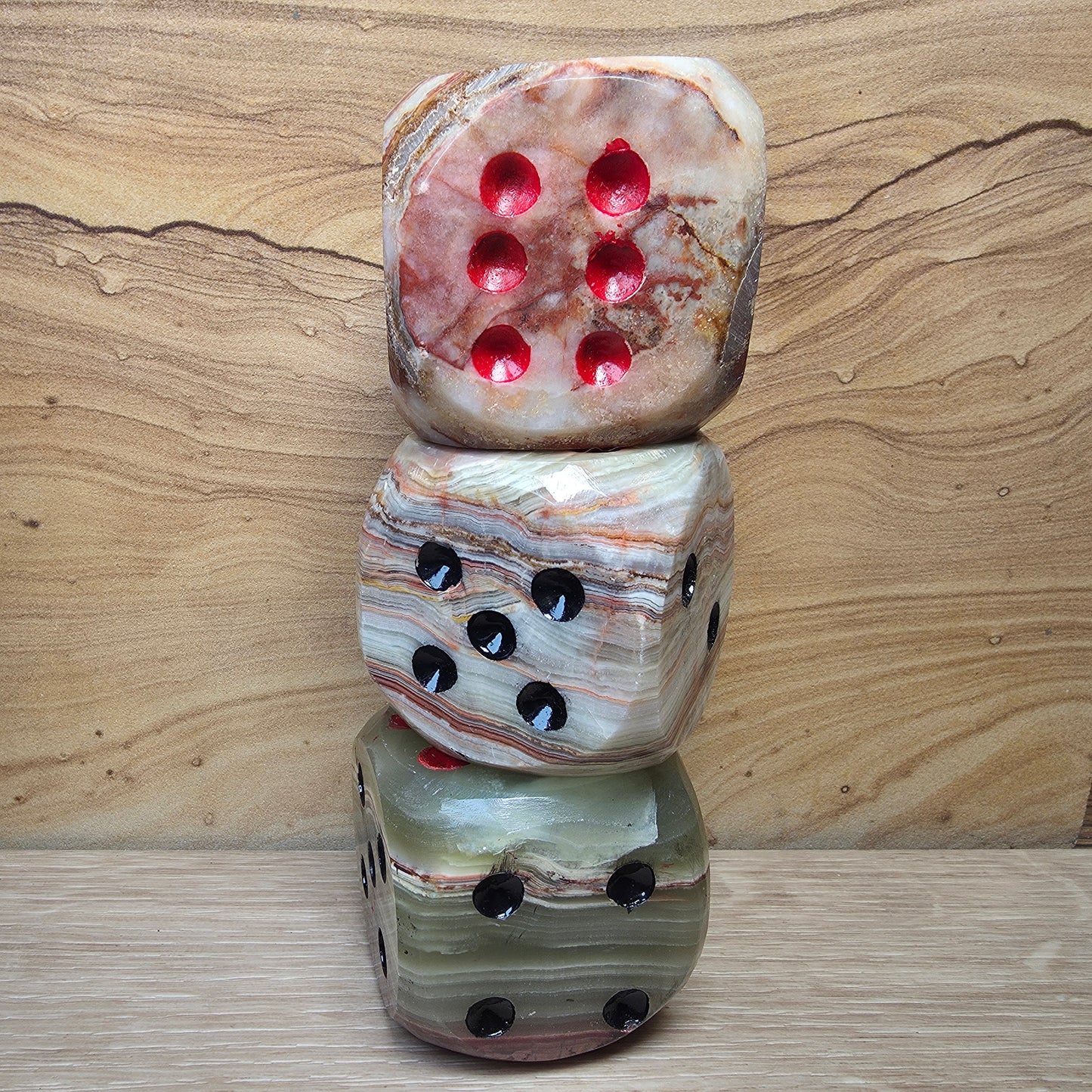 Jumbo Dice | Banded Calcite